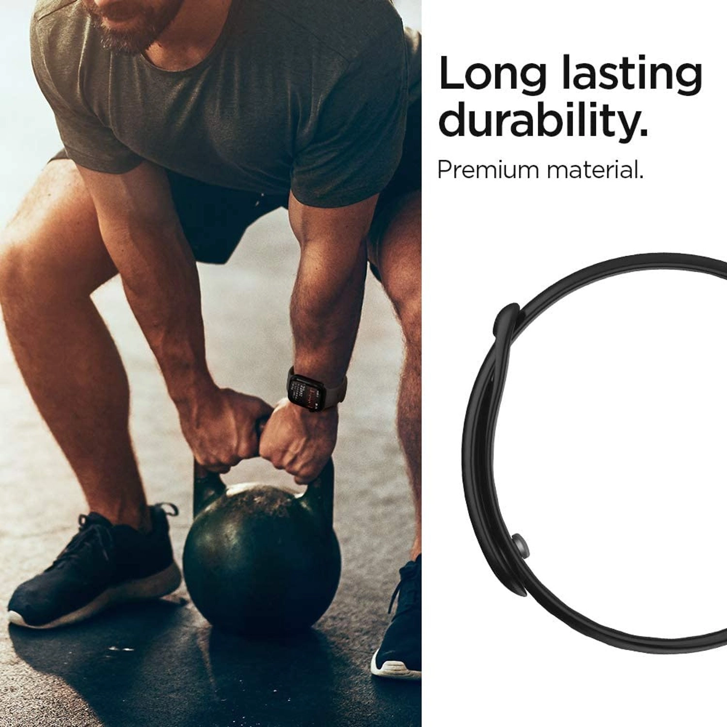 Silicone Fit Watch Band for Apple Watch - 44mm