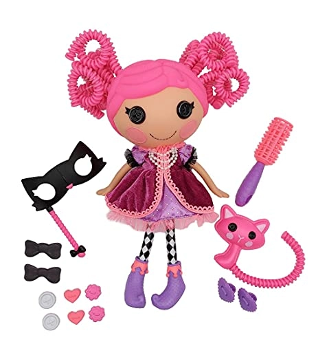 Confetti Carnivale Silly Hair Doll - 13" Pink Hair Masquerade Ball Ages 3-103