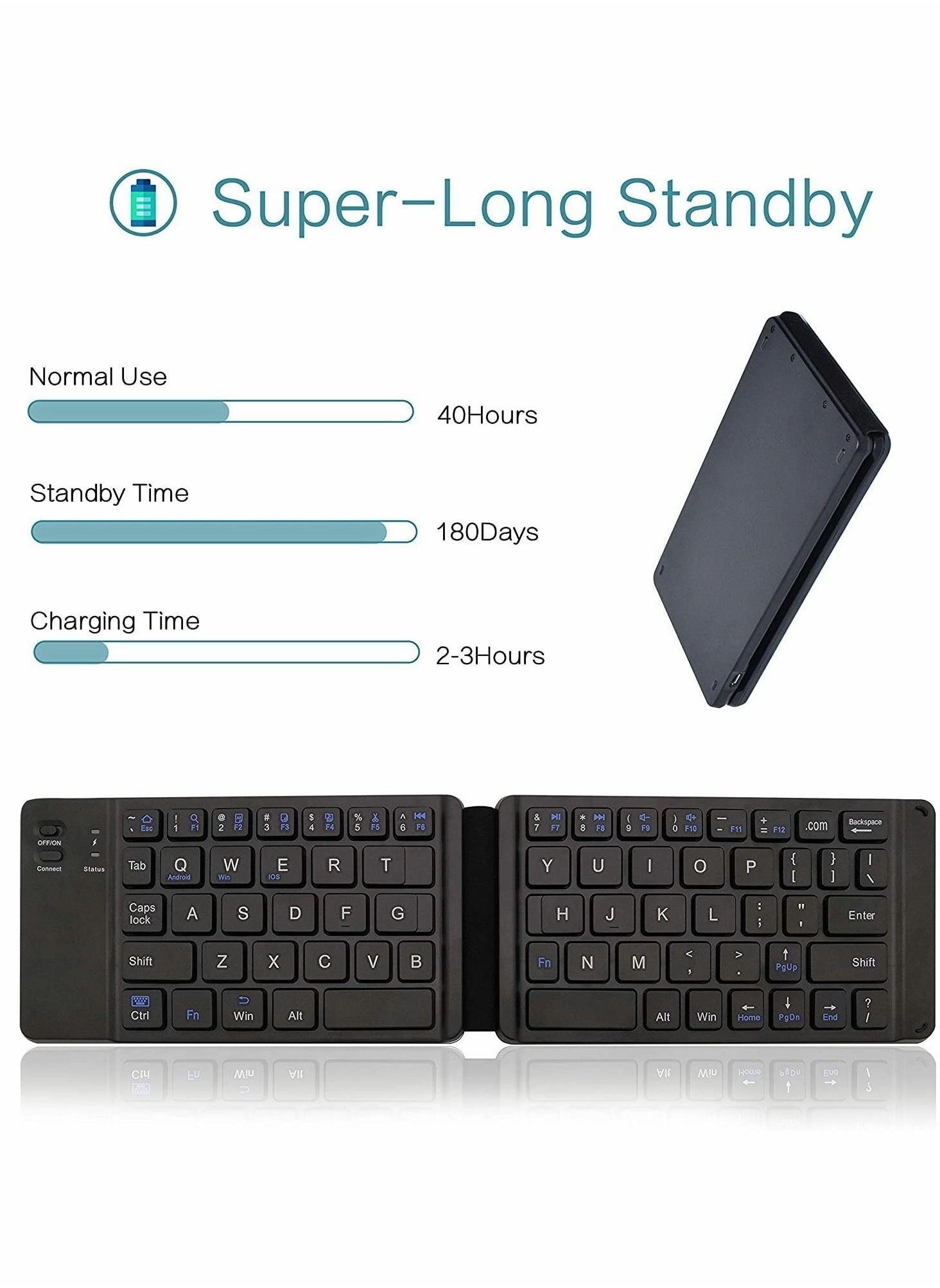 Foldable Keyboard - Wireless