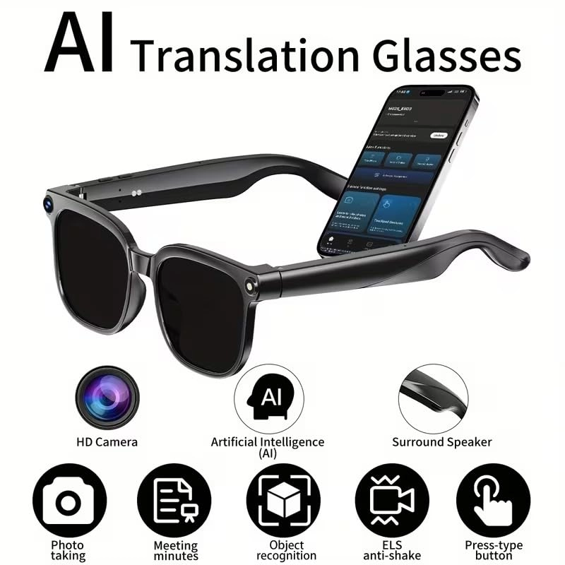 AI Translation Glasses - 5 GB
