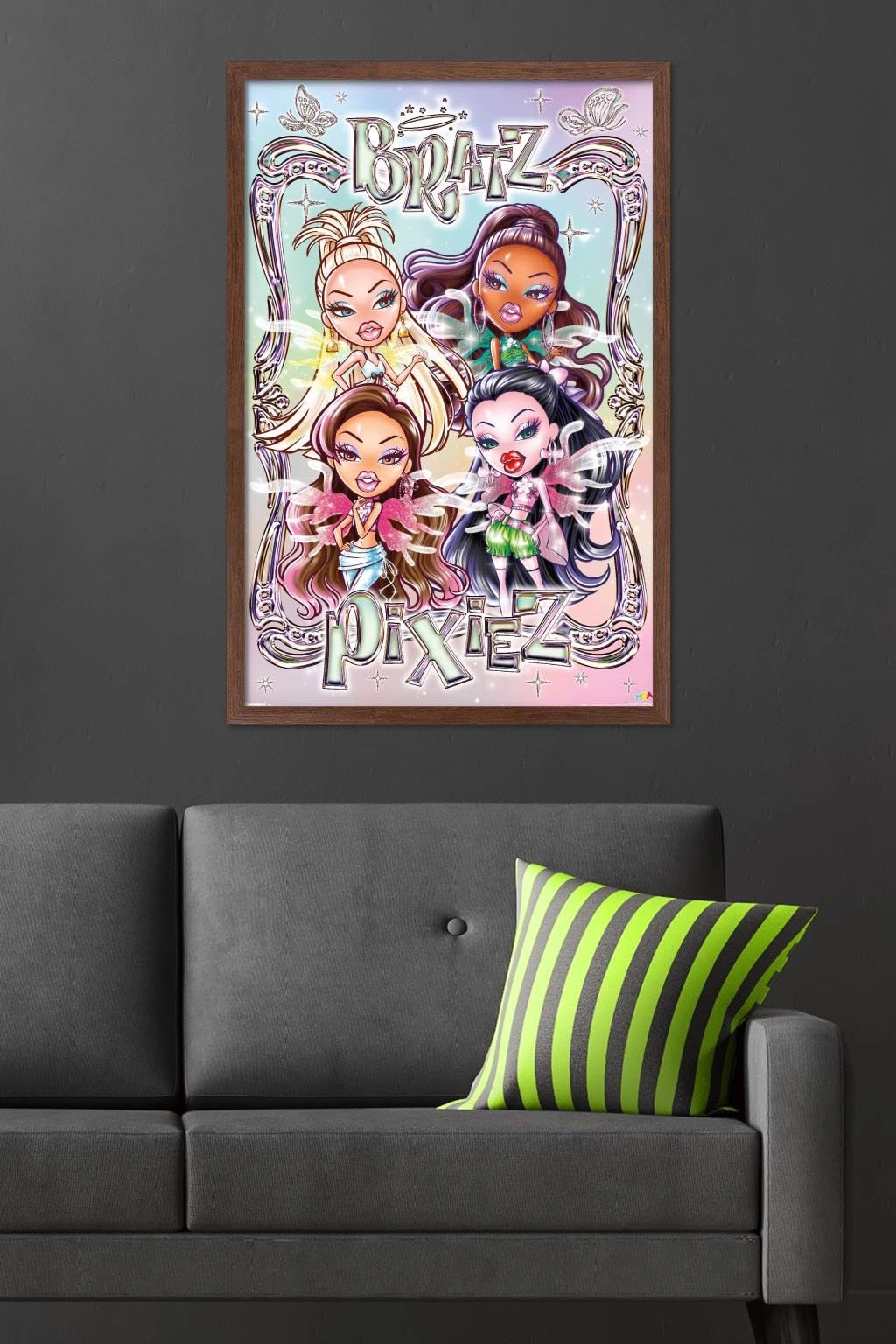 Pixiez Wall Poster - Paper 34"L x 22.4"W