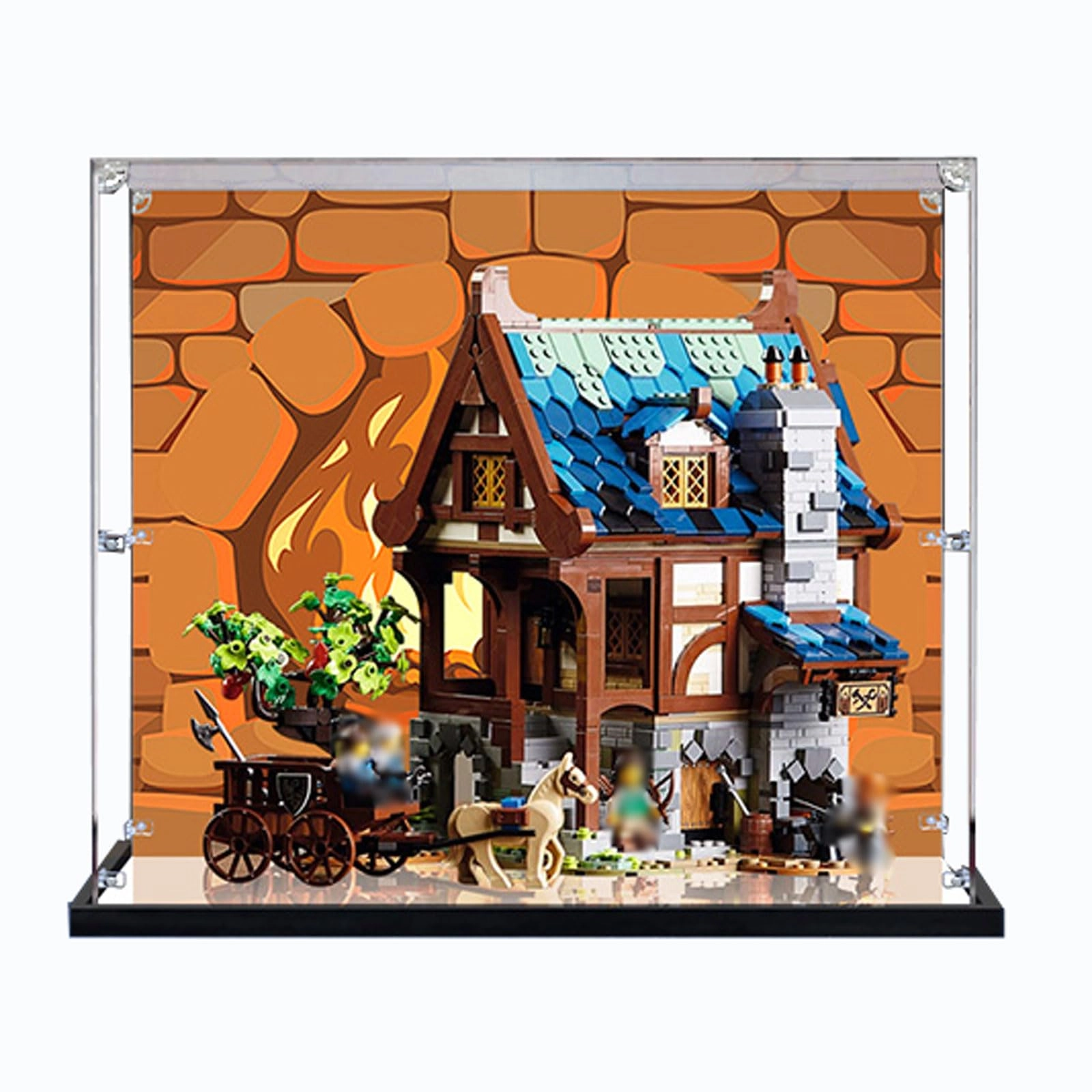 Acrylic Display Case for LEGO 21325 - 3mm thickness