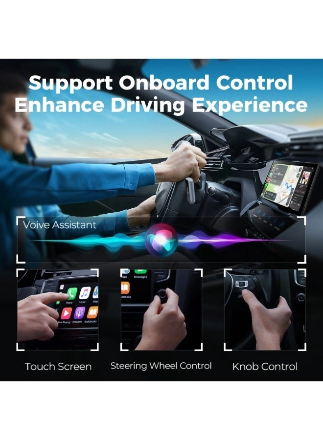 2-in-1 Wireless CarPlay and Android Auto Adapter