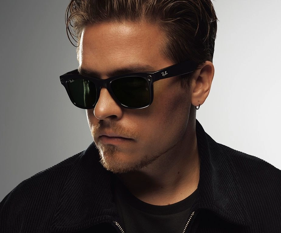 601ST353 - Wayfarer Large Smart Glasses Matte Black