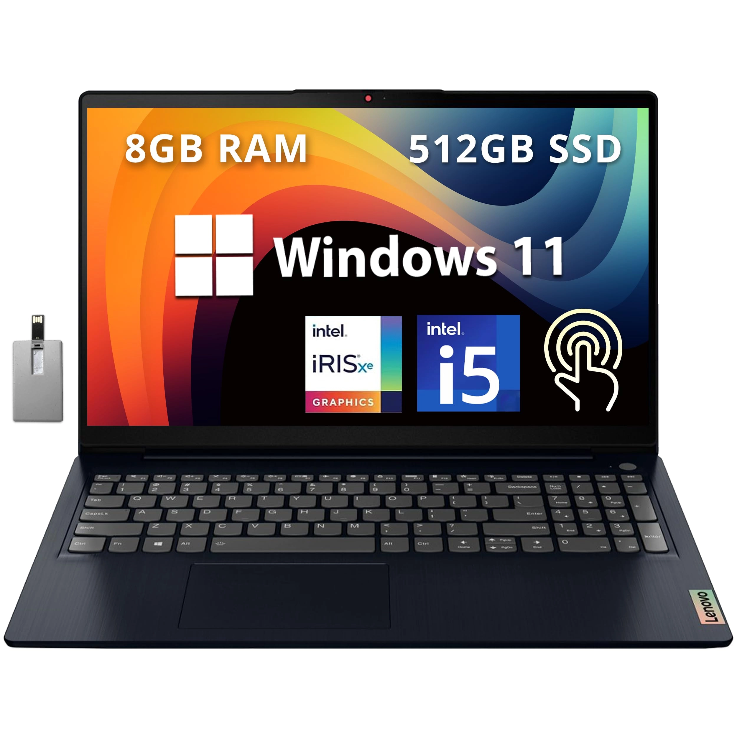 IdeaPad 3 82H803JCAX - 15.6'' Core i5-1155G7 8GB DDR5 512GB SSD