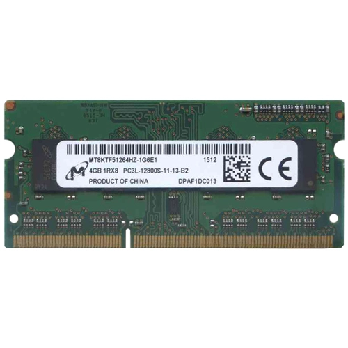 CT51264BF160B - 4GB 1600 MHz SODIMM DDR3
