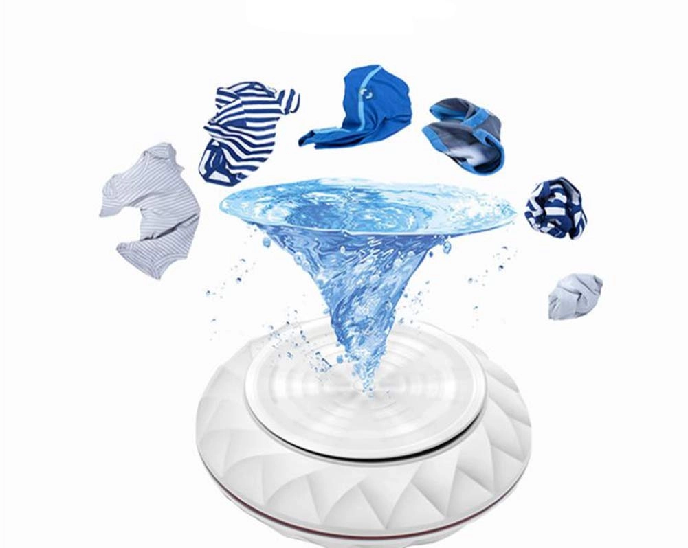 AMhuui Mini USB Ultrasonic Washing Machine - Portable USB Charging Multi-Function