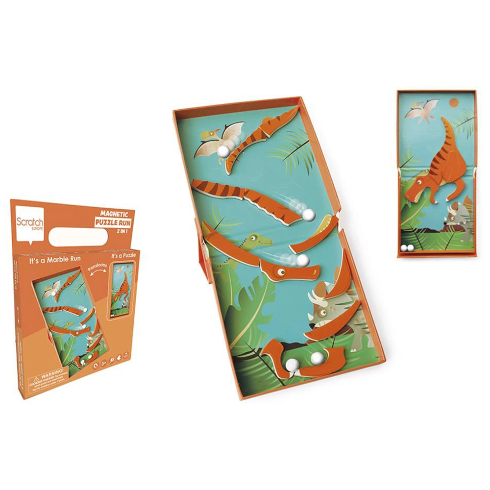 Magnetic Puzzle Run Dino - Suitable for 3 years & above 11pcs