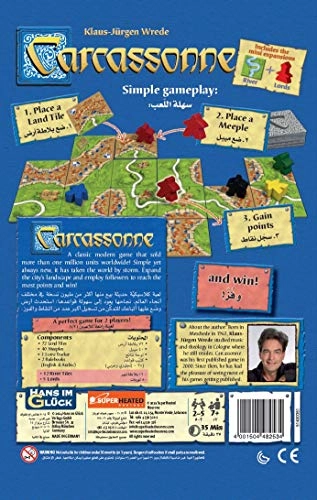 Carcassonne: Official Version - River and Lord Mini-Expansions (English, Arabic)
