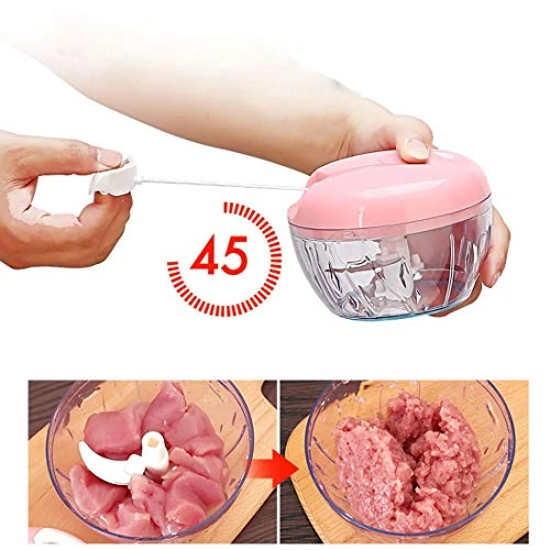 Safety Hand Chopper - 400ml 3 blades