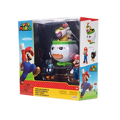 Mario + Bowser Jr. Clown Car (410314) 2 pcs