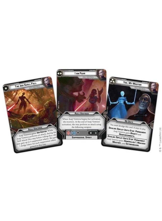 Star Wars: Legion: Asajj Ventress Operative Expansion - Tabletop Miniatures Strategy Game
