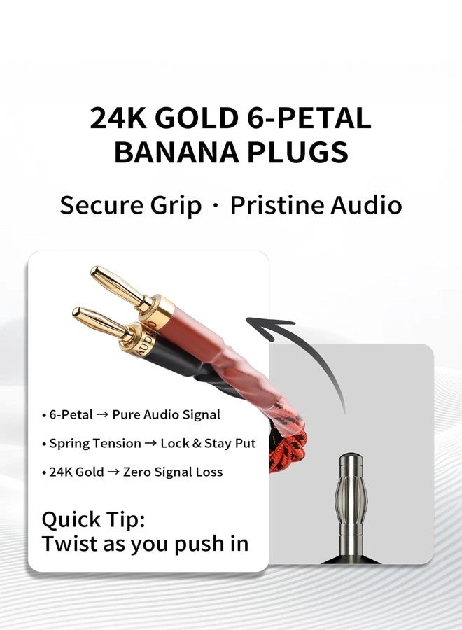 9 AWG Speaker Cable Pack
