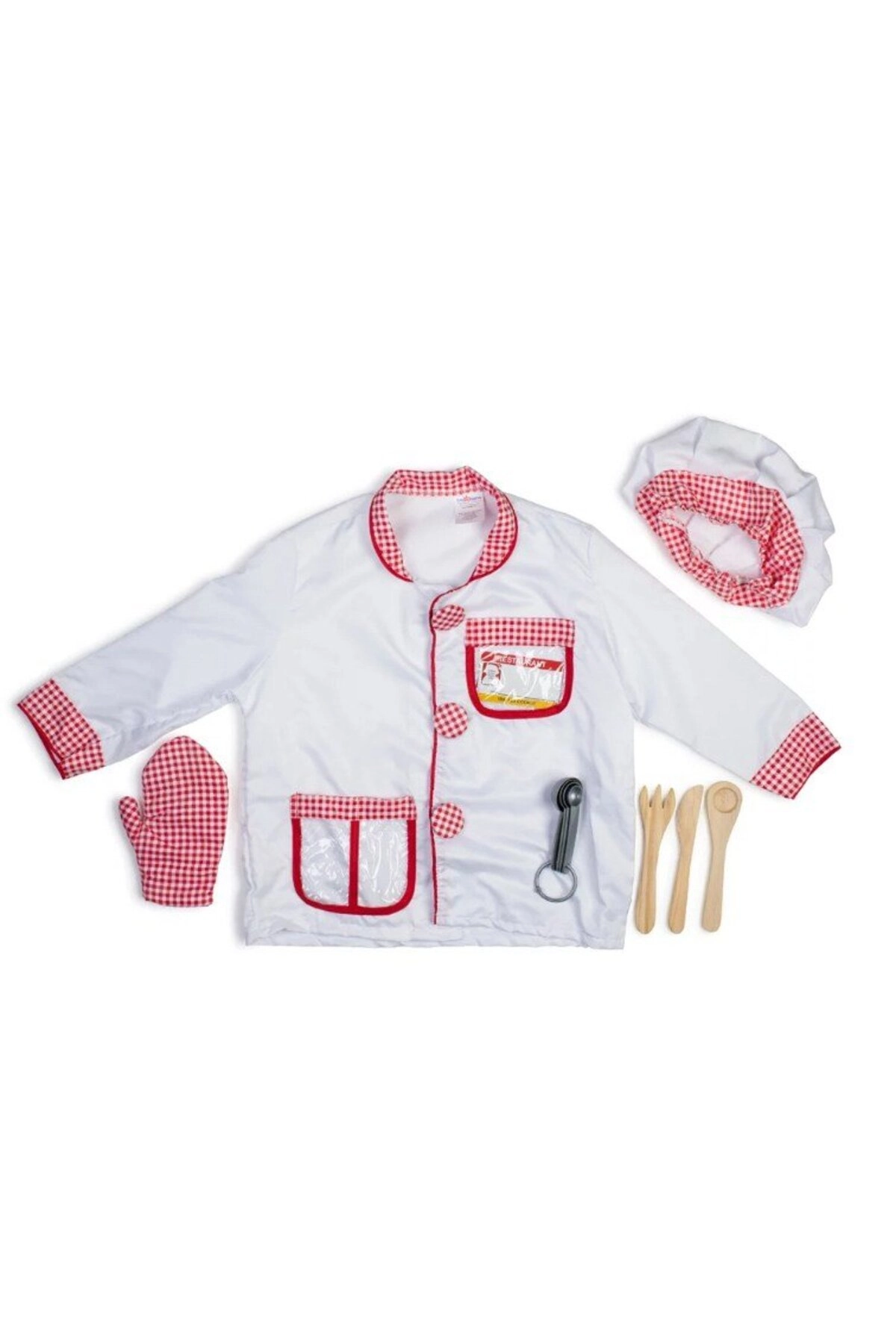 Kids Cook Costume - 1 Piece Kids Medium