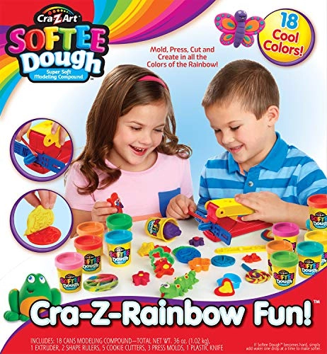 Super Rainbow Softee Dough Color Pack - 30 pcs