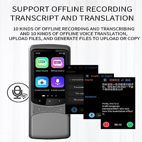 Language Translator Device - 138 Languages 1+8GB