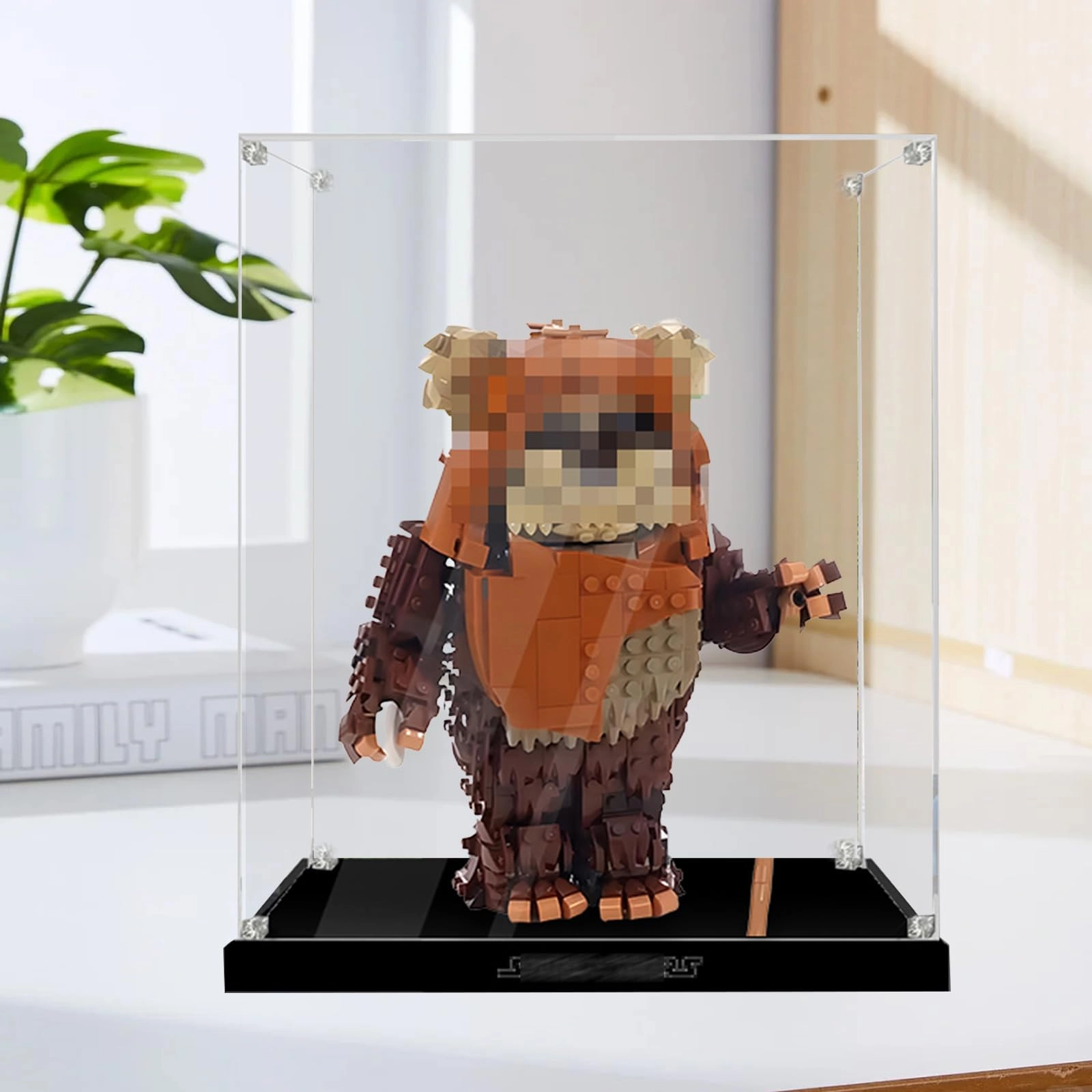bodamaike Display Case for Lego 75430 - 30 x 20 x 25 cm transparent