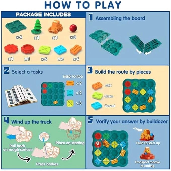 Logical Road Builder - 3-5 120 pieces
