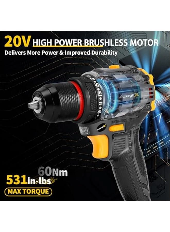 Brushless Compact Drill - 1.5AH 20V