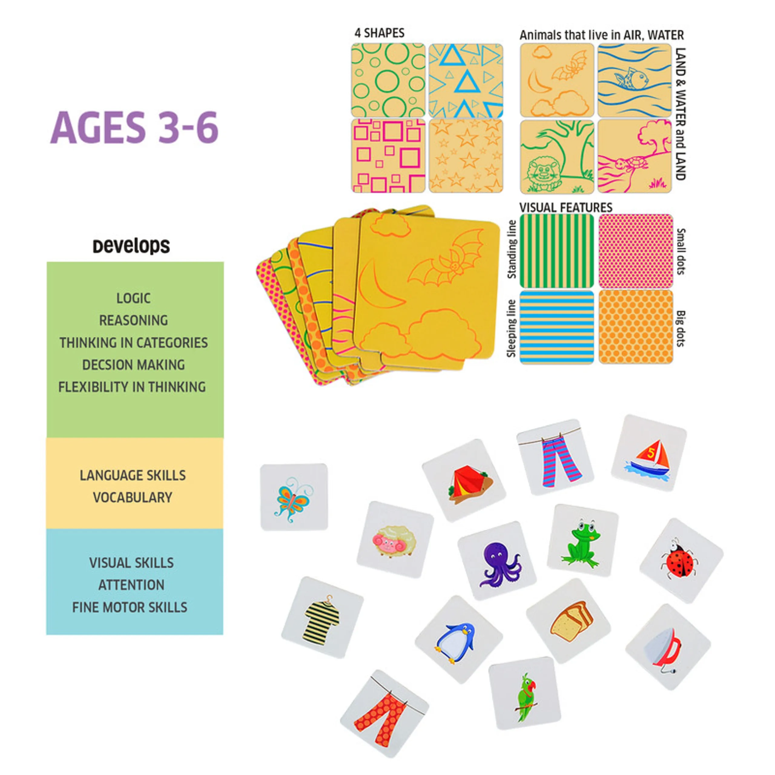 Sort In The Box - Suitable for 3 to 6 years