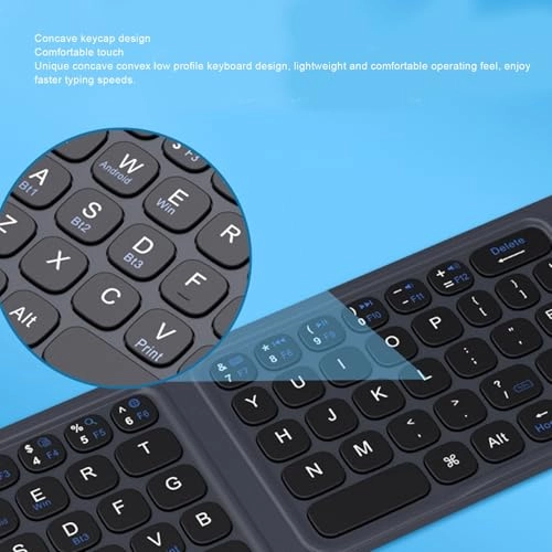 Foldable Keyboard - QWERTY Wireless