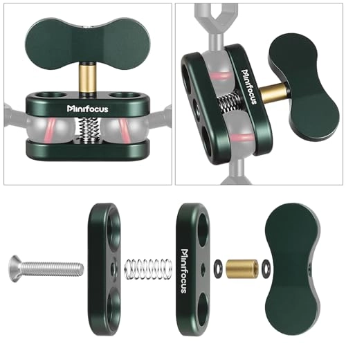 Ball Clamp Mount - Double Socket Arm 360°