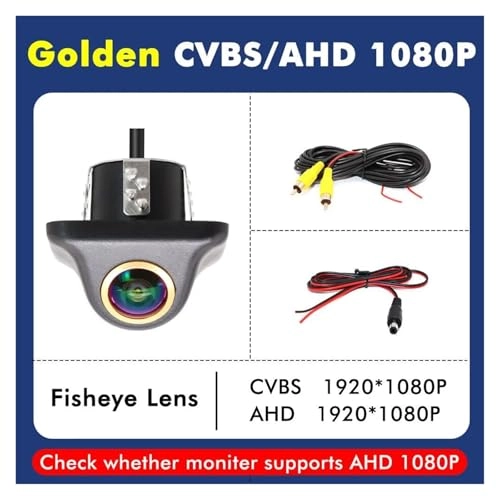 Intelligent Dynamic Trajectory Car Rear View Camera - Night Vision Wire 4K AHD 1080P