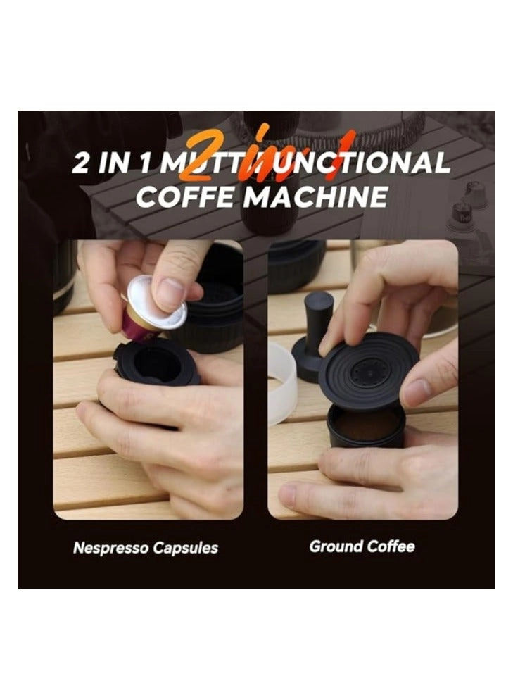 Portable Coffee Maker - powder capsules