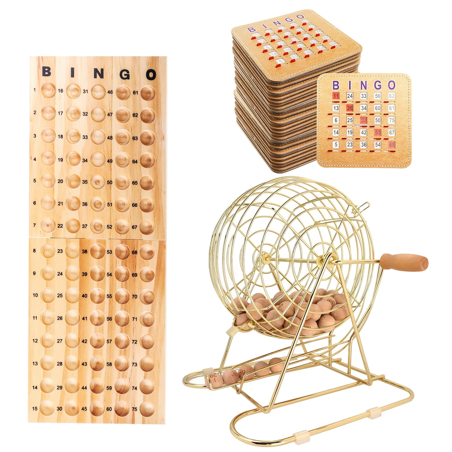 Deluxe Bingo Game Set - English Adult 75 piece(s)