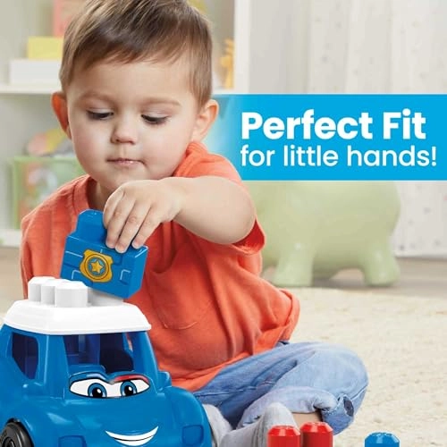 First Builders - Peter Police Car 6 Pieces