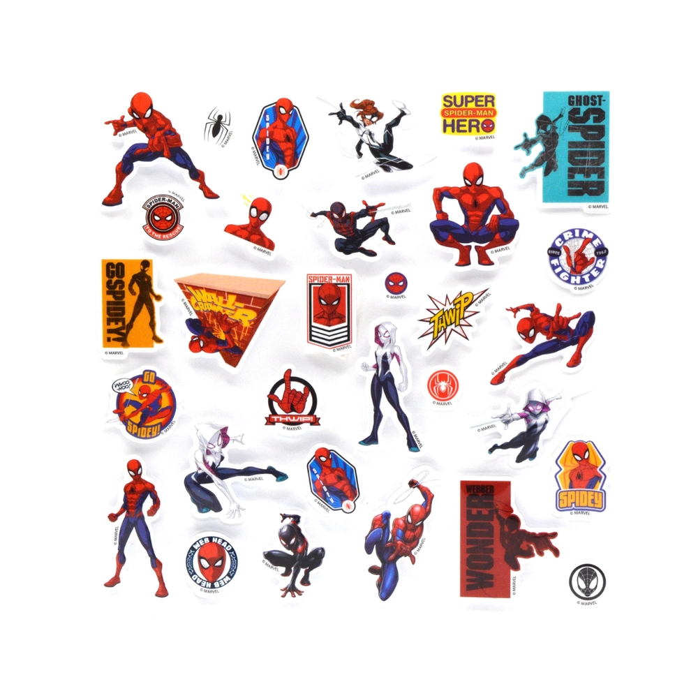 Spider-man Sticker Book Puffy 30 pcs