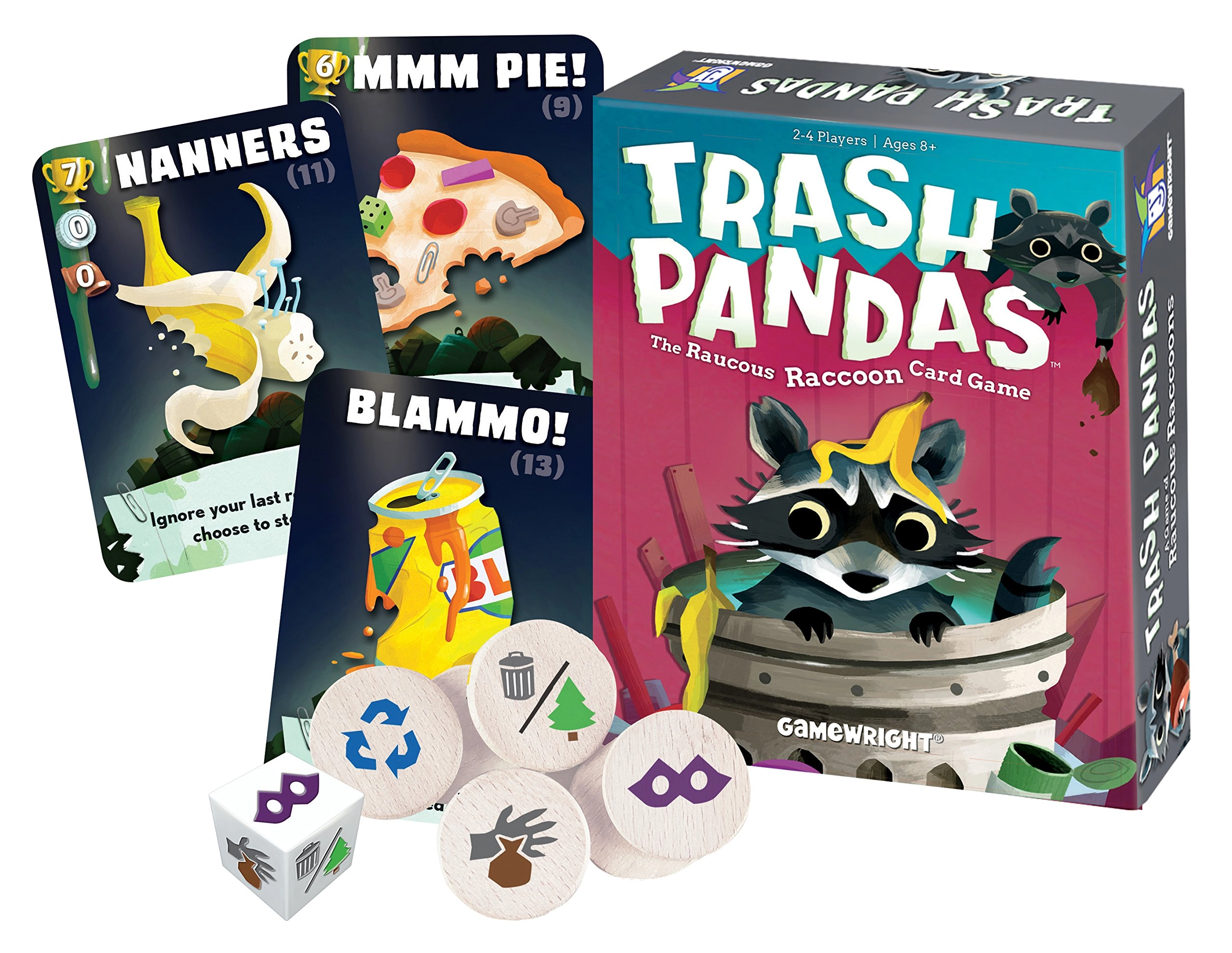 Gamewright Trash Pandas: The Raucous Raccoon Card Game