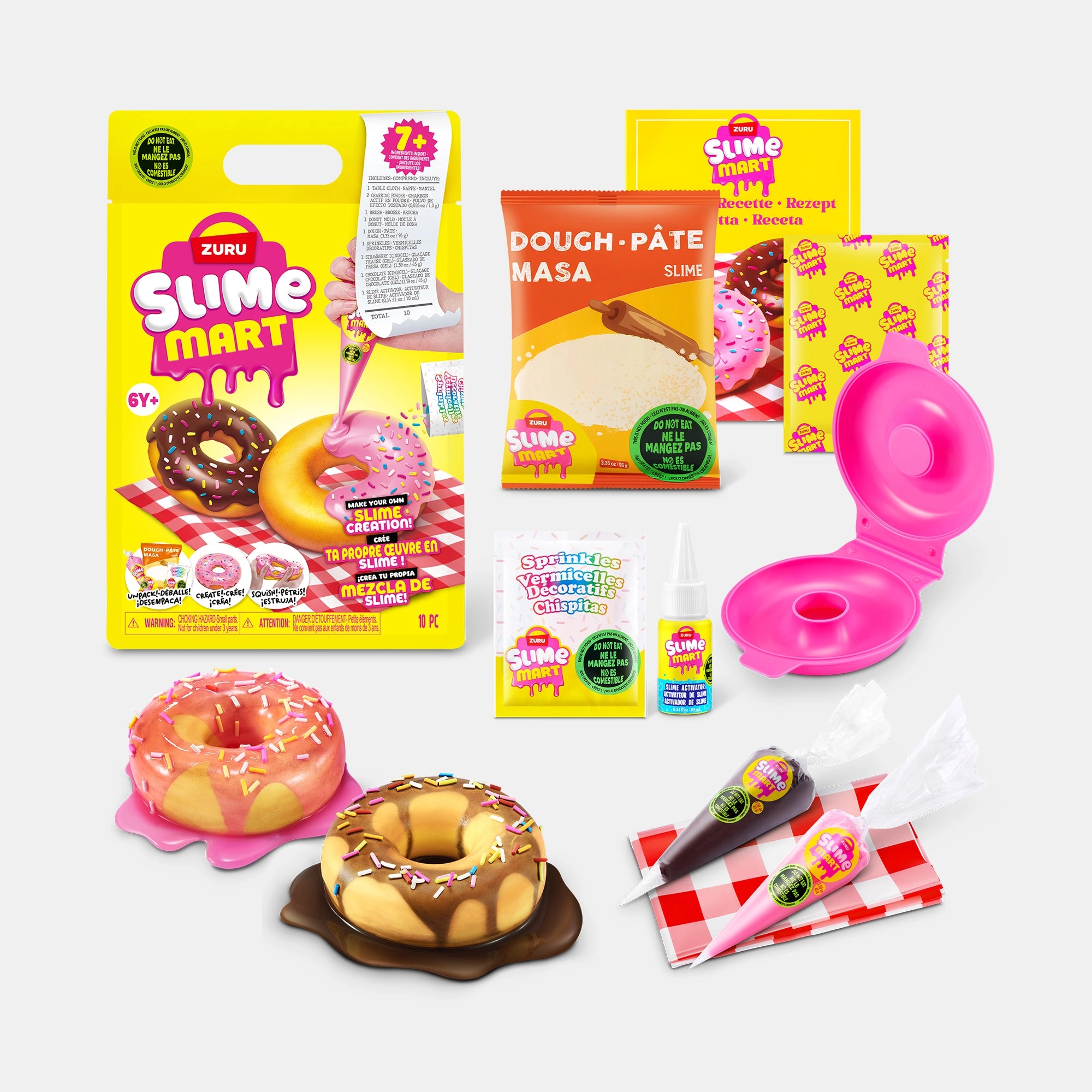 ZURU Slime Mart Donut - Slime Playset 6+ years 10 pcs