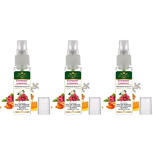 Raspberry Jasmine Pine Pepper Musk Eau de Parfum 24ml Pack