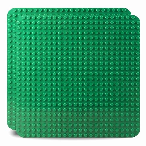 Large Building Block Base Plates - 2pcs