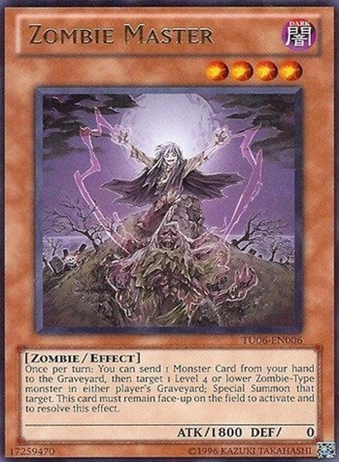 Yu-Gi-Oh! Zombie Master TU06-EN006 - Turbo Pack 6 Promo Edition - Rare