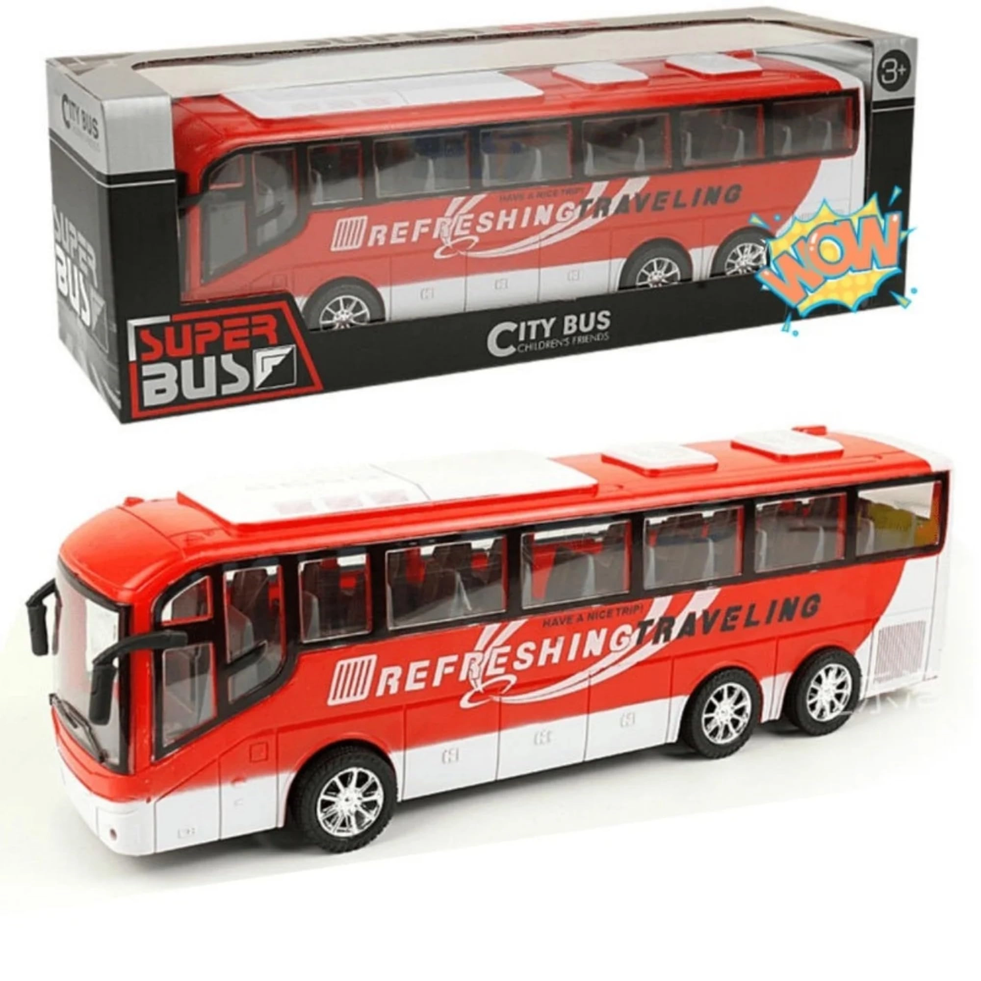 auterco School Bus - 1:16 1pcs