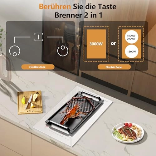 KEI-B23589-F1-VDE-W Induction hob