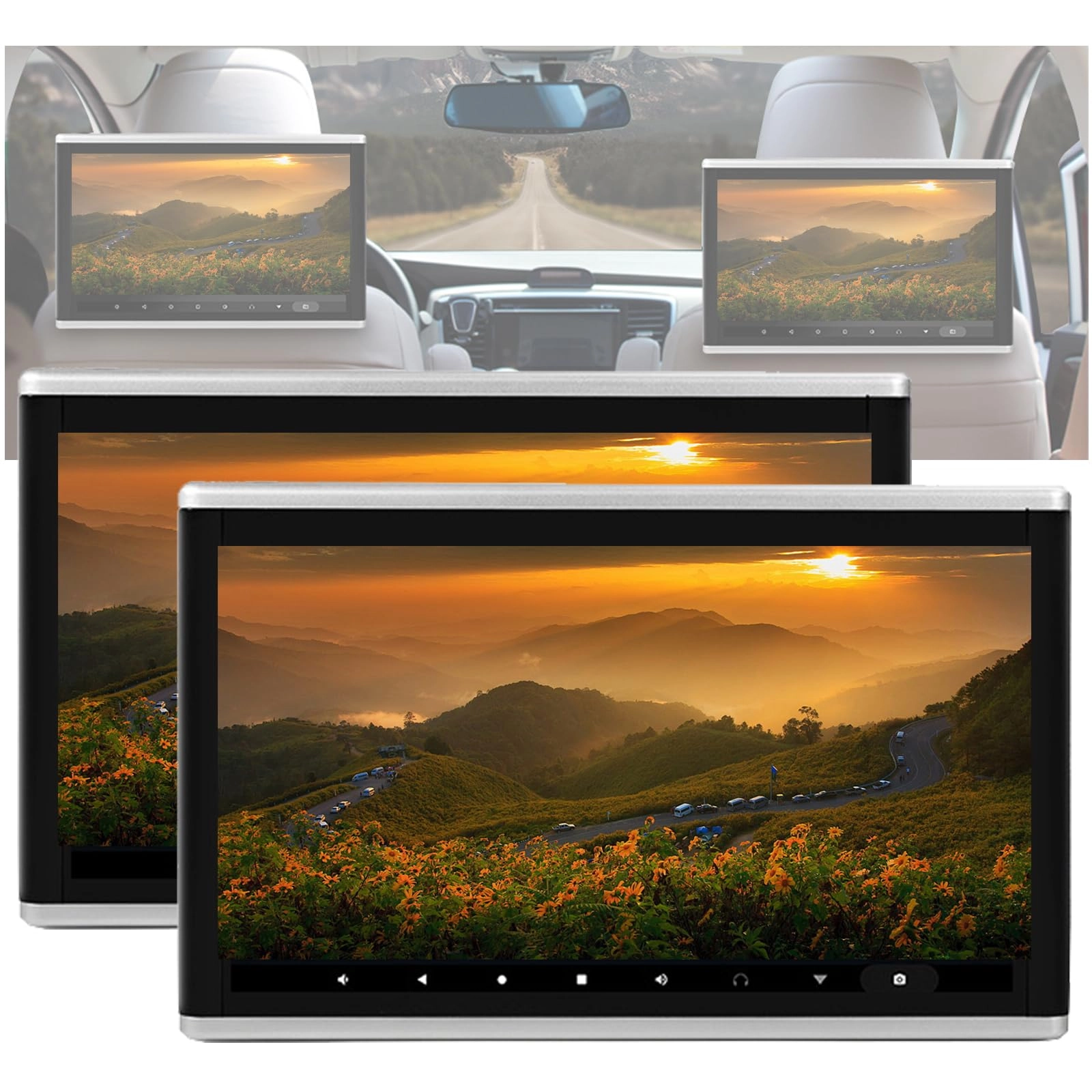 Car Headrest Video Player - 10.1"