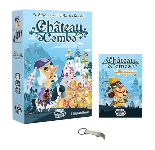 Chateau Combo - Card Game + Au Cachot - French + Bottle Opener