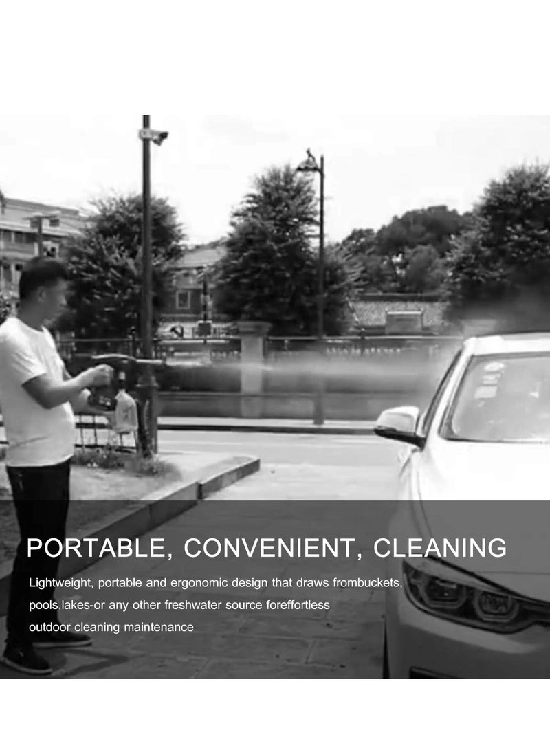 Cordless Portable Washer - 48V 200W 30Bar