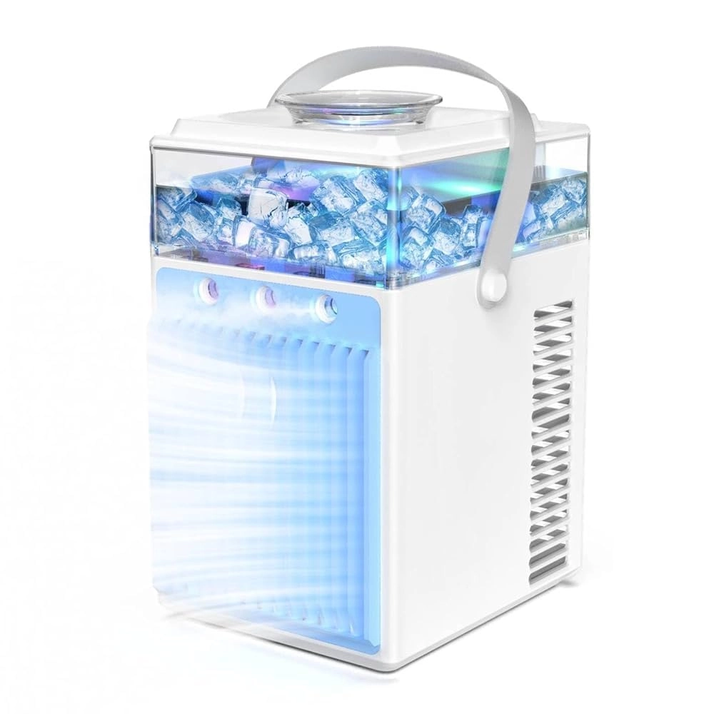 Portable Air Conditioner - 1000ml Water Tank 4 Speeds 4-in-1