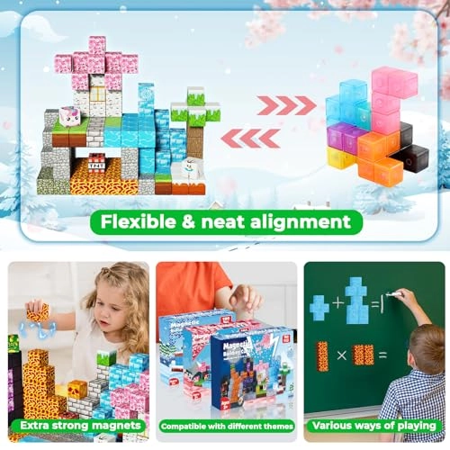 Magnetic Blocks - 150 pcs