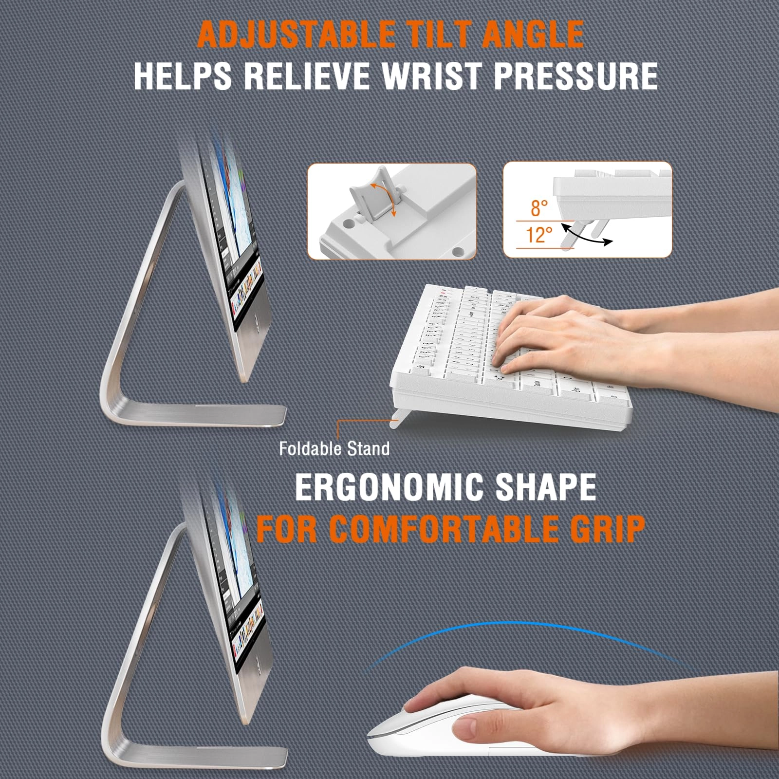 Keyboard and Mouse Combo - QWERTY Wireless