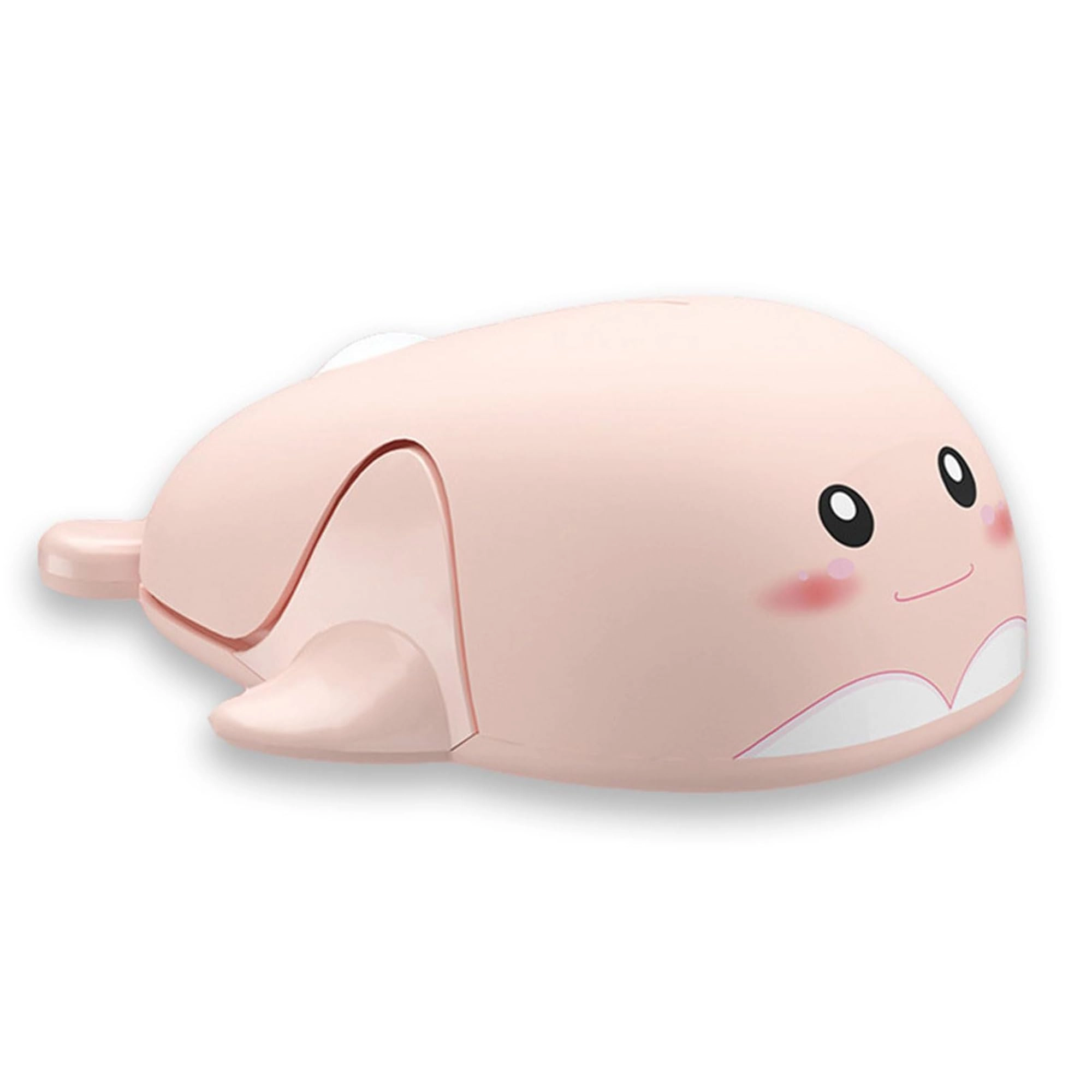 Cute Animal Hamster Shape Silent Mini Travel Mouse - Wireless