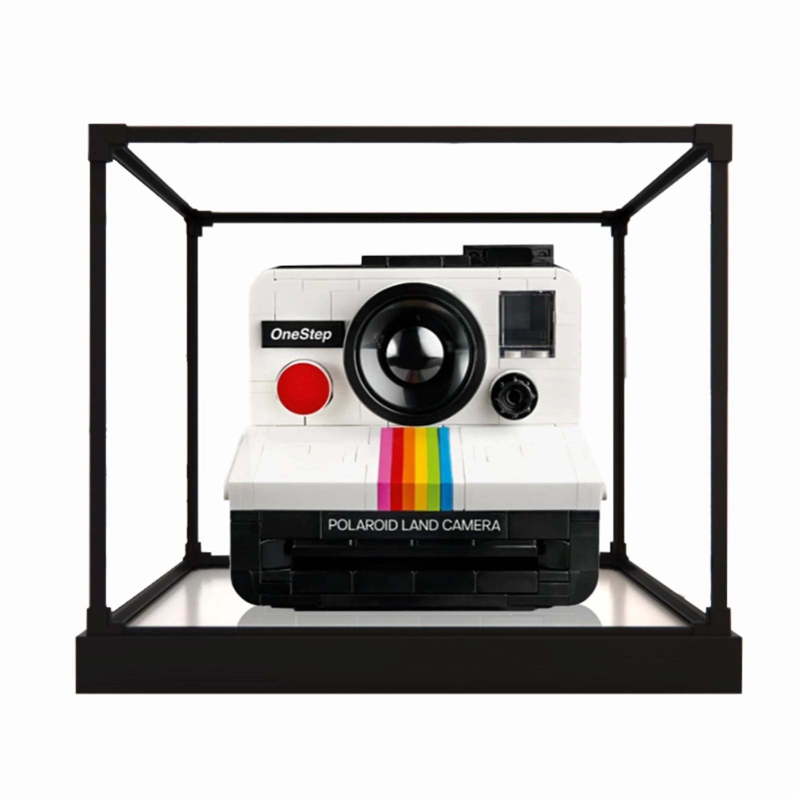 SUNHON Figures Display Box - acrylic for LEGO 21345 Polarbiid C-amera