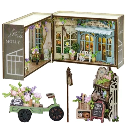 DIY House Craft Kit - Without Dust Cover Paper Wood