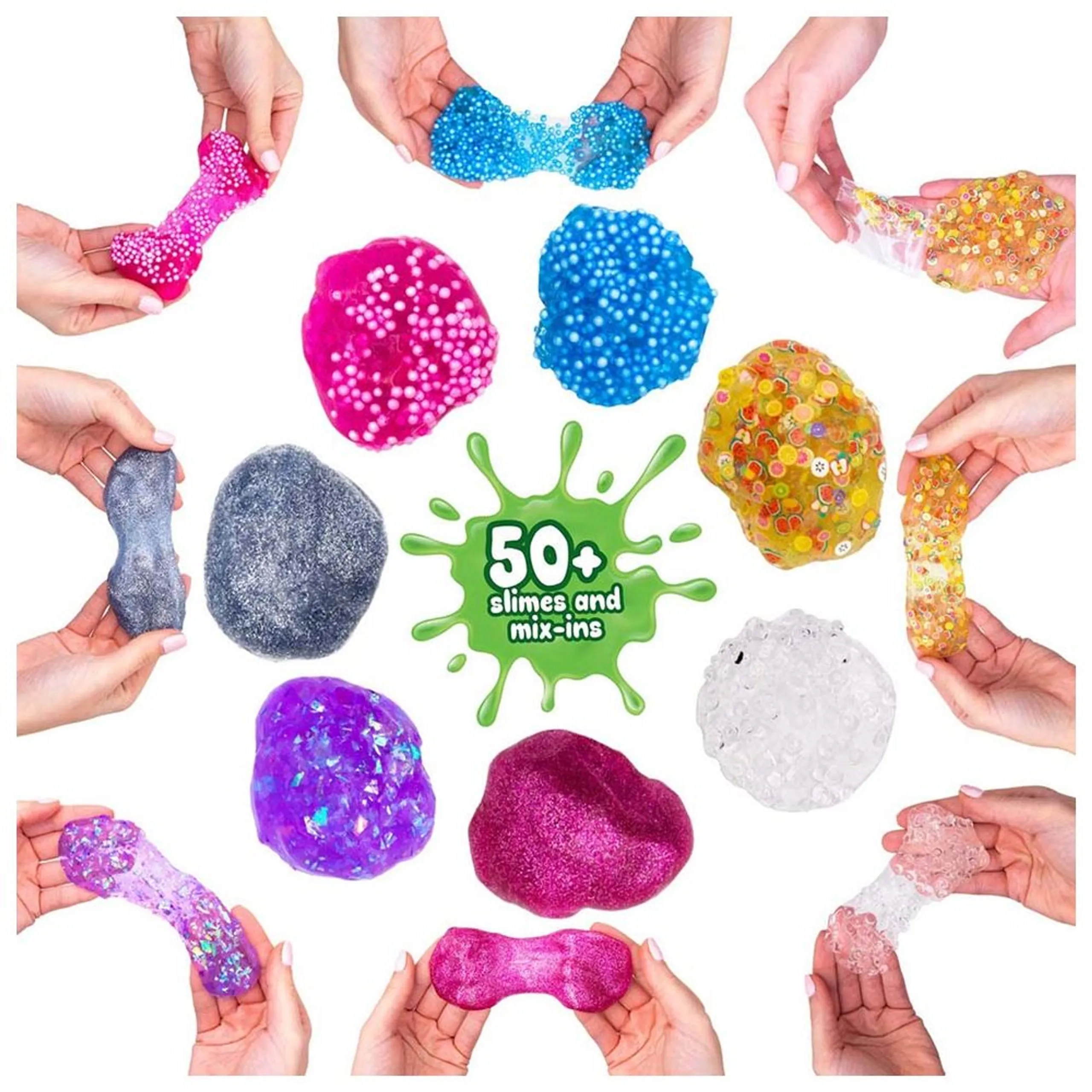 DIY Slime Kit - 6+ years 18 pcs
