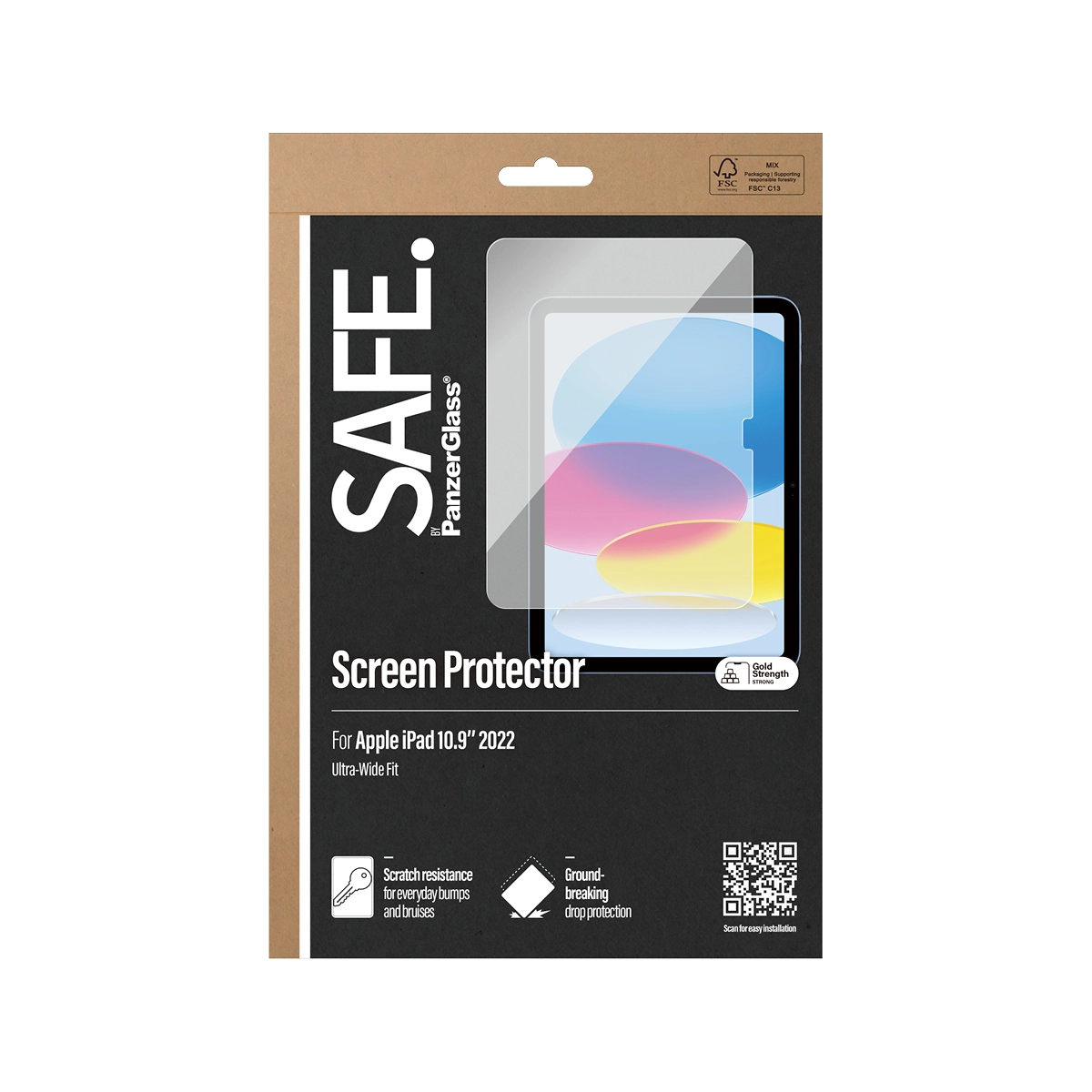 Ultra-Wide Screen Protector for iPad 10.9 (10th Gen)