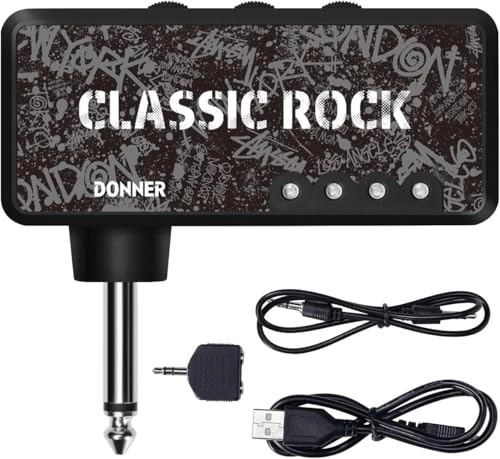 Guitar Headphone Amp - Classic Rock USB Rechargeable Battery